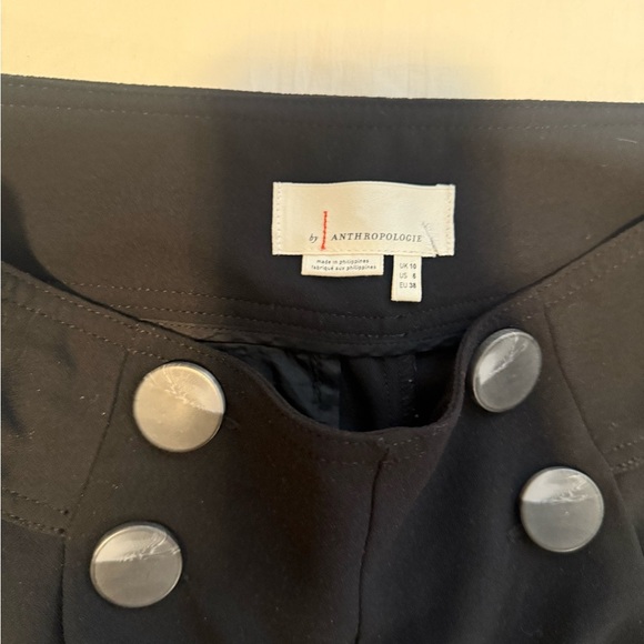 Anthropologie Black High Waist Shorts - Picture 3 of 3